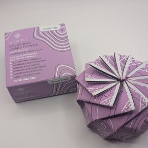 New! Viori Purple Shampoo Bar And Solid Bar Conditioner Lavender And Plumeria